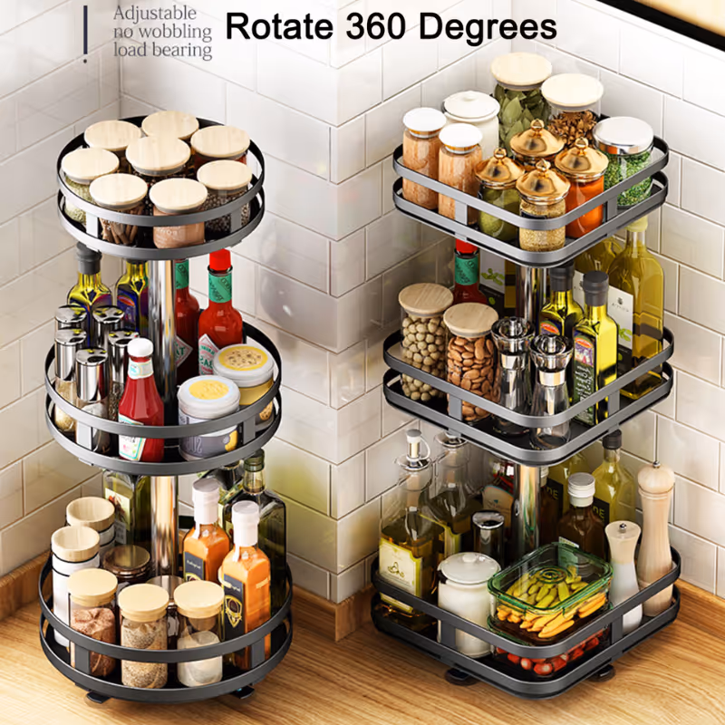 360&deg; Rotating Storage Rack