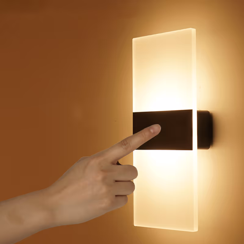 Touch Wall Lamp by Clearlumina &mdash; warm ambient lighting for modern spaces